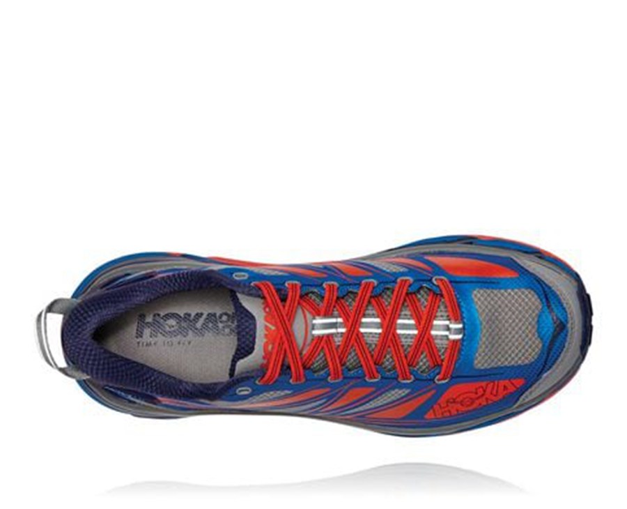 Tenis Hoka One One Trail Hombre Azules - Mafate Speed 2 - RGHS94620